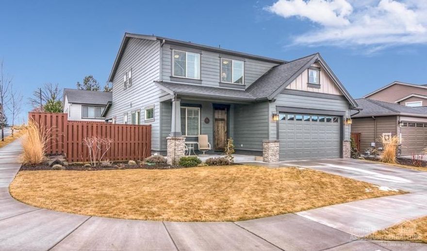 Beautiful, like-new home w/lots of upgrades! Must see, corner lot in a community w/many amenities! Wood accents round out modern feel, open concept home. Extra wide hallways, stair case & large windows are the beginning of the extras. Directly inside the front door, double doors open to a den; further down the hallway large windows pull your gaze to the fully fenced & wonderfully landscaped backyard. The kitchen features a large island, coffee bar, & lots of counter space; additionally, rain glass windows at the counter provide extra light into the kitchen. Dining area includes large windows to the backyard & a sliding door which opens to the covered back patio. Custom wood-finished benches are just part of the character that sets this home apart from other OP homes. Upstairs includes a spacious master bedroom suite which opens to the laundry room, two additional bedrooms, bath, bonus room w/playroom area. Garage includes workshop space & mandoor.