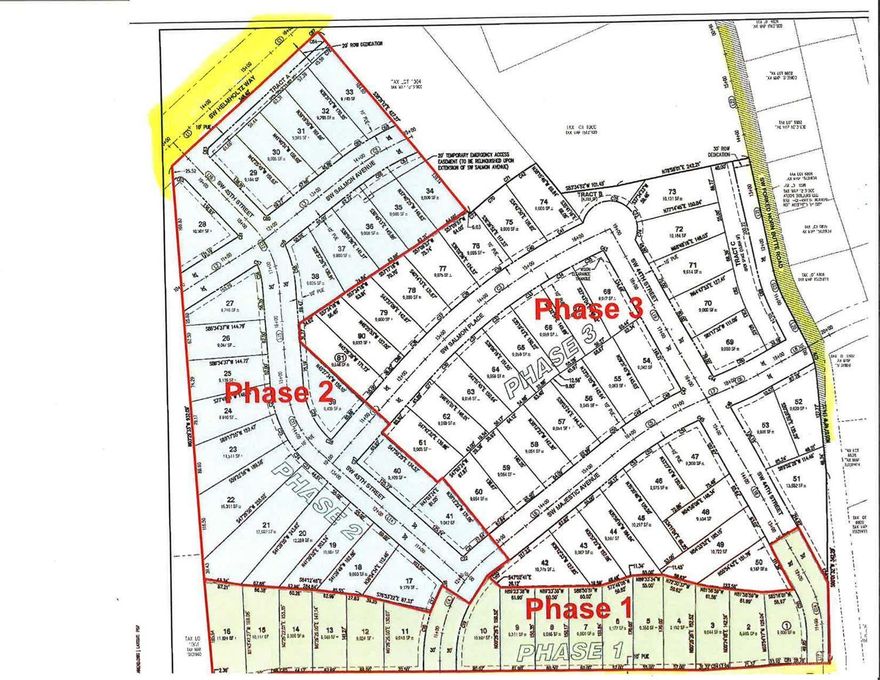 This is a fully approved tentative plat w/final engineering plans for lot grading, roads & utilities to be provided by Seller. Many lots will have excellent mtn views. Some onsite improvements already installed from previous develop activity. Construction of Phases 1 & 2 can commence this spring w/completion & final plat recording possible by late summer/fall 2017. Seller will assign all permits & entitlements for this property at closing. Property will be sold as-is with no warranties expressed or implied.