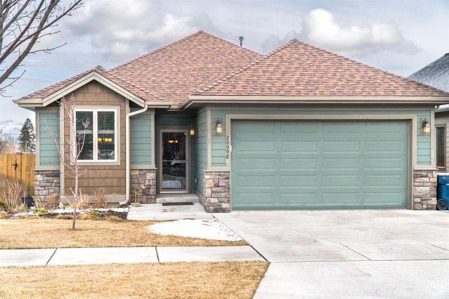 This charming single level home is in the popular South Deerfield Park! The pride in ownership is felt throughout this 3 bed, 2 bath home built by the award-winning Franklin Brothers in 2013. The open floor plan has vaulted ceilings throughout the great room and the dining area that leads into the immaculate kitchen. Enjoy Central Oregon living at its best in front of the rock fireplace or on the amazing covered deck with a fresh picked apple or Asian pear. You don't want to miss this one!