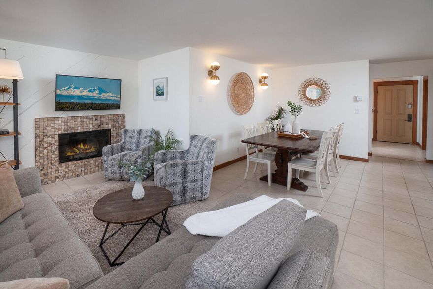 No HOA dues until 2026! Sellers will pay 3 months of HOA dues with an accepted offer! This charming 3-bedroom, 3-bathroom ground-floor condo spans 1,024 square feet and is fully furnished and turnkey, making it perfect for both full-time living and vacation rentals. Enjoy stunning views of the Deschutes National Forest from your private back patio, while being steps away from world-class recreational activities. The HOA covers all essential services including water, sewer, garbage, cable, and more, ensuring a hassle-free lifestyle. Take advantage of resort amenities like 2 year-round heated pools, kids pool, 3 hot tubs, a gym, sauna, and various sports courts. With pet-friendly policies and in unit laundry, this condo has it all. Additionally, the condo offers easy access to Phils Trail for biking and hiking enthusiasts, as well as ice skating, mini-golf, and much more right outside your door. Discover the perfect blend of comfort, convenience, and natural beauty in Central Oregon