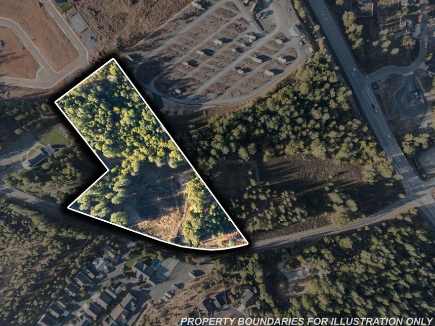 Exceptional development opportunity on Laurel Road near the Hwy 199 corridor at the edge of Cave Junction city limits. This 7.84-acre SR-zoned parcel offers strong access, gentle topography, and nearby city sewer availability. The location and scale support a range of residential or lifestyle-oriented concepts, with potential conditional uses such as multifamily housing, townhomes, or clustered residential. The area has also been explored for lodging and RV-related concepts, offering added flexibility for developers. Check with the City of Cave Junction for specific use allowances and requirements. The neighboring 10.28-acre commercial-zoned parcel is also available, creating the option for a larger combined project. All information deemed reliable but not guaranteed; buyers to perform their own due diligence.