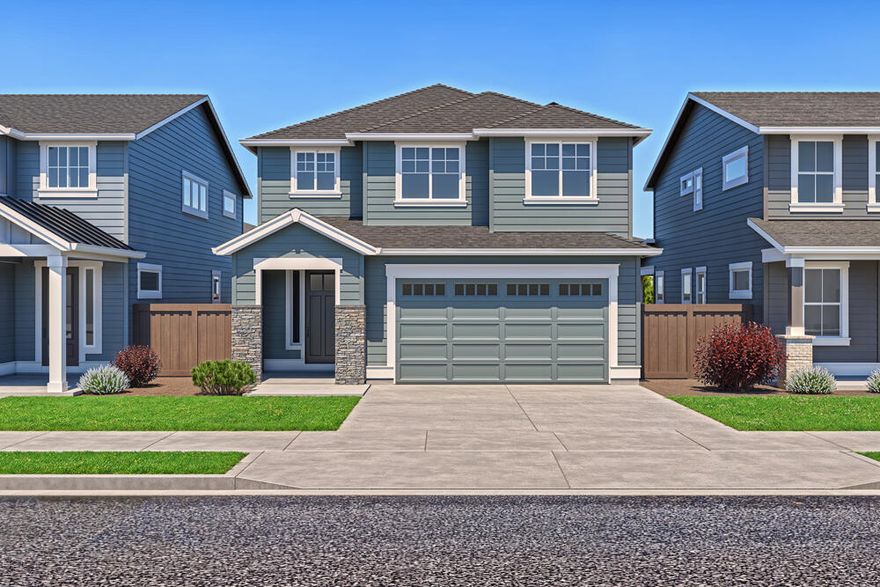 Listen to the gentle water as it passes by the canal on homesite #378 - One of a kind Benjamin floorplan has a very unique design and the quality construction you expect from award winning builder Pahlisch Homes at Petrosa in Bend OR. One bedroom & full bathroom on main level, great room concept, large loft, and luxurious primary suite with freestanding soaker tub, walk in closet, and dual vanities in primary bath. quartz counter tops in kitchen and bathrooms, luxury laminate plank flooring and large covered back patio.  As in all Pahlisch Homes, well-crafted finishes are used throughout. Let the HOA care for your front yard and enjoy summers in your community swimming pool!  Homeowners and residents here will have access to a full spectrum of private recreational amenities including swimming pools, parks, green spaces, and paved paths.