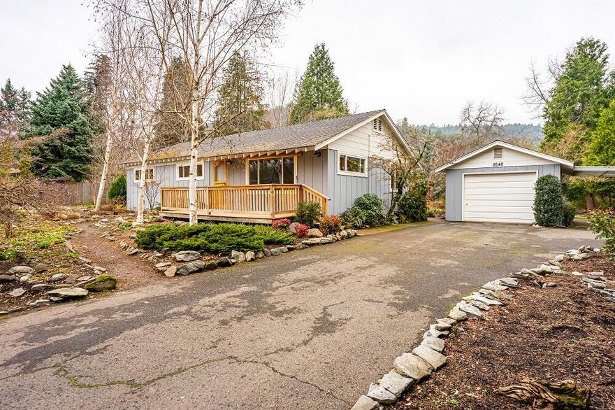 Is a little bit country yet close to town what you are dreaming of? This 1104 Sq ft 3 bedroom 1 bath home on a .74 acre lot is a Gardner's delight! Wait until spring, this property will literally come to life! Thousands of plants bulbs will bring joy to spring & summer in numerous ways! Magnolias, maples, crepe myrtle, laurels, fruit trees, bambu's, evergreens and so much more! This large lot offers areas for entertaining, with a lush lawn, a pond, walkways and even a fun 'cabin and pretend outhouse! This adorable home has big porches and amazing windows to take in the work of many years of a sweet ladies passion for gardening. Many updates since 2009 include kitchen cabinets, windows, furnace, AC, Insulation, Electric, plumbing to name a little a few.. This is an estate sale, seller aware needs carpeting and some paint for preference & possibility to negotiate with good offer.