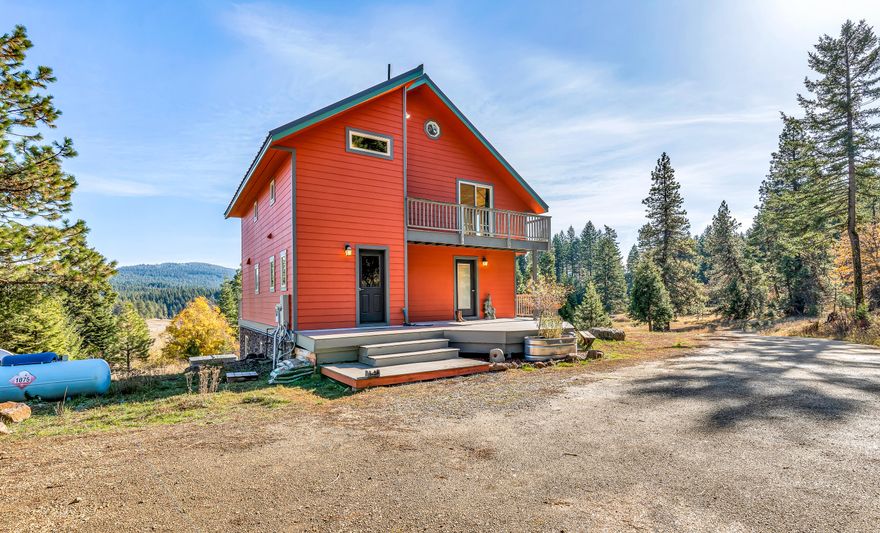 Enjoy sunshine, nature and privacy from your very own 32 acres of the Siskiyou Mountains. This mountain lifestyle retreat property is showcased by a 2238 SF, 4 bedroom, 2.5 Bath contemporary home featuring a Hearthstone soapstone wood stove, maple hardwood flooring and open vaulted ceilings that create a modern cabin feeling. The south facing views are unparalleled of the meadows below and mountains beyond. The property is a four season paradise with Little Hyatt lake a short 1/2 mile away for your summer enjoyment and in the winter ride your snow machine on your own land.  Bring your horses and turn this into your equestrian paradise. With the acreage and solid mountain home this is a great value at its list price.