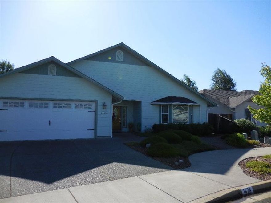 Beautiful custom home everything has a place and is in its place-neat as a pin. One owner, very loved, 3 bedroom, 2 bath home with 1564 sq ft. Very nice great room feel with vaulted ceilings. Beautifully landscaped low maintenance.