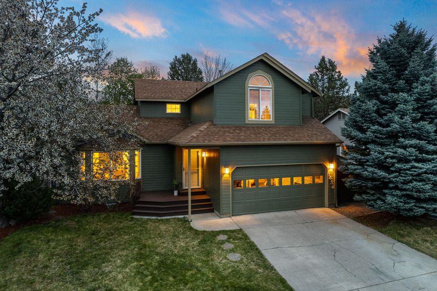 Welcome to this immaculate Providence home conveniently located near many of Bend's desired amenities. Step into bright vaulted ceilings & open inviting atmosphere. Fresh interior/exterior paint, new carpets, stainless appliances, updated furnace w/AC, & newer roof breathe new life into every corner of this remarkable home. A spacious primary suite awaits complimented w/ vaulted ceilings, dual vanities & gorgeous tile shower. Outside, a large private backyard beckons w/ lush greenery & the soothing embrace of a hot tub. Whether you're unwinding after a long day or hosting gatherings, this oasis provides the perfect setting for memorable moments. Conveniently situated close to parks, restaurants, & Bend's medical centers, this home offers the best of both worlds - tranquility & accessibility. Embrace the vibrant energy of the neighborhood, & indulge culinary delights just moments away. With every amenity at your fingertips, this property embodies the epitome of small-town convenience.