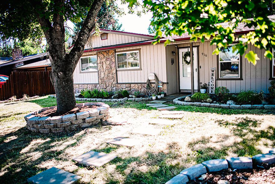 Wonderfully updated farm style home in a great neighborhood! This 3 bedroom, 1 1/2 bath home has been lovingly cared for with new vinyl planking, fresh paint inside and out, new split system, new windows, a kitchen remodel with solid surface countertops and all new appliances. There is a bonus 11'x14' family room that is not included in the assessor's square footage. Spacious backyard with a concrete patio, pergola and fruit trees. There is also a two-car garage and RV parking. This home has all the extras you would want and at a very reasonable price. Make your appointment to view today!