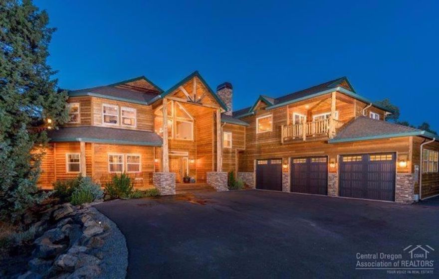 Experience the ultimate wow factor!This NW lodge style estate includes separate living quarters for endless possibilities.Multigenerational living provides flexible space for friends and family.Considering a NextGen home in a country setting only minutes to city amenities? Situated on 2.79 acres w/breathtaking panoramic mountain views, only steps to 10,000 acres of BLM land for horseback riding, hiking, biking & Central OR recreational activities where nature surrounds you.