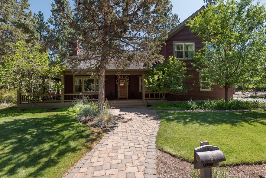 Stunning Farmhouse style home located in desirable Coyote Springs in Sisters. Conveniently located near the heart of downtown with easy access to shops and restaurants. Perfect location to take advantage of the Peterson Ridge Trail System, Whychus Creek and Deschutes National Forest. Open floor plan featuring great room with gas fireplace and leathered marble surround. Hardwood floors throughout main level. Chef's kitchen showcasing stainless appliances, custom cabinetry, slab quartz counters and induction range. Carefully curated lighting and plumbing fixtures throughout. Primary suite on main level with spa like bath with large tile shower with radiant heat, jetted tub and two large walk-in closets. Office, laundry and powder bath on main level. Upstairs features a loft, bonus room, two guest rooms and a full bath. Wraparound deck, expansive paver patio with brick fireplace and incredible landscaping, perfect for outdoor entertaining year round. Attached oversized 2-car garage.