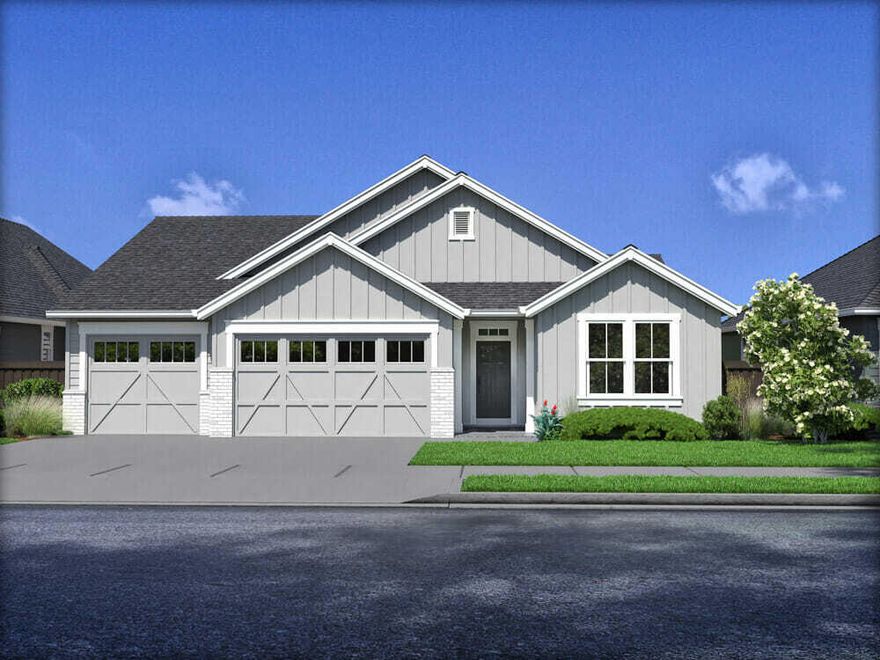 Purchase now to select your finishes! This Carrington floor plan by Award winning Pahlisch Homes is being offered in the popular River's Edge community on lot 96, and scheduled to start in July.  Wake up to a beautiful sunrise and have front row seat for the 4th of July Fireworks!   

Delight all the senses with natural light in its beautiful chef's kitchen, dining area & great room.  The home offers wonderful bedroom separation giving privacy to all 3 bedrooms.  Plenty of room for all your toys in the 3-car garage.   

Those living here are in Bend's prestigious NW side, are in close proximity to the Bend Park & Recreation District river trail, shopping, Sawyer Park, and have quick access to the rest of town.

Homes in this community are crafted with integrity & quality in mind. They include high-end features like nine-foot ceilings on the main level, Santa Fe wall texture, custom built-in cabinetry.  Photos are of similar home.