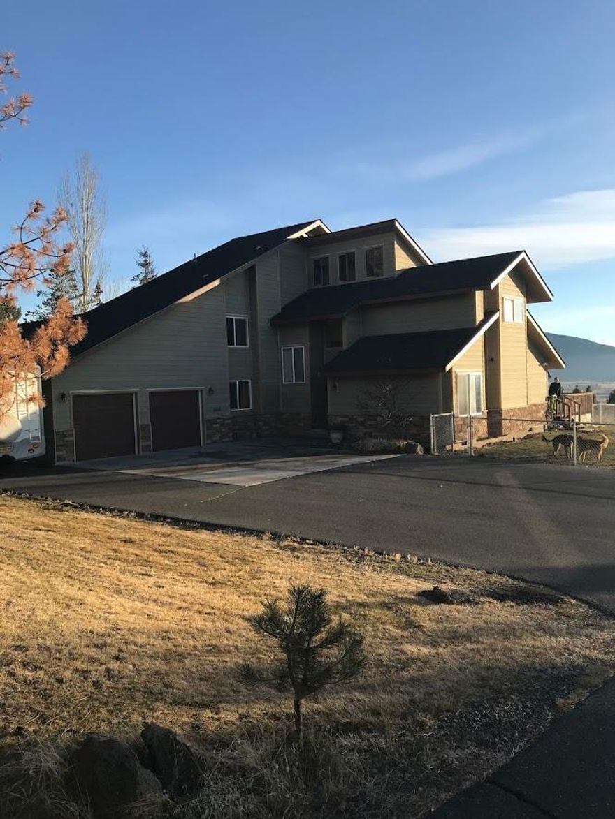 Custom Built With Panoramic Mt. Shasta & Valley Views.Quiet Cul-de-sac & Located On 4.85 Acres w/Abundant Parking, Rv Pad, 24 X 36 Shop With Concrete Floors.Dramatic Two Story w/ Window Systems, Open Beam Ceilings & Large Loft Office & Inviting Great Room With Vast Two Story Ceilings is Open To The Kitchen, Dining Room & Two Story Atrium.Over 683 Sqft Of Deck & Outdoor Living Space.In Addition is The 829 Sqft extra living room With Cathedral Stone Fireplace, Vaulted Ceilings & Full Wall Book Cases.The Stunning Master Suite With Vaulted Ceiling & Atrium Glass Windows With Massive Dual Walk-in Closets & A Spa-like Master Bath. All new sprinkles and New Roof.New Swim Spa and exterior concrete Hardie Board siding thats long lasting,Storm & Fire Resistance and impervious to pests.New Lennox furnace. Seller plumbed Natural Gas to the home so you could change out appliances. Garden Shed. Pond has new liner.