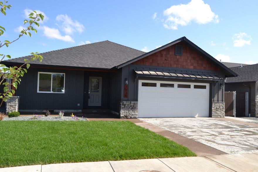 Just completed and on the market for the first time! This brand-new, high-quality home is located on a quiet cul-de-sac and boasts an abundance of custom features. With gorgeous hard surface floors, high energy efficiency, and a fully landscaped and fenced yard, this home is move-in ready with a great open floor plan. Custom wood cabinets with under-cabinet lighting, ample recessed lighting, and sun tunnels make this home light and bright. The oversized main bath shower is sumptuous and soaring ceilings in the great room and primary bedroom add to its appeal. It looks gorgeous with all the latest features and is loaded with quality. You must come for a tour to truly appreciate it.