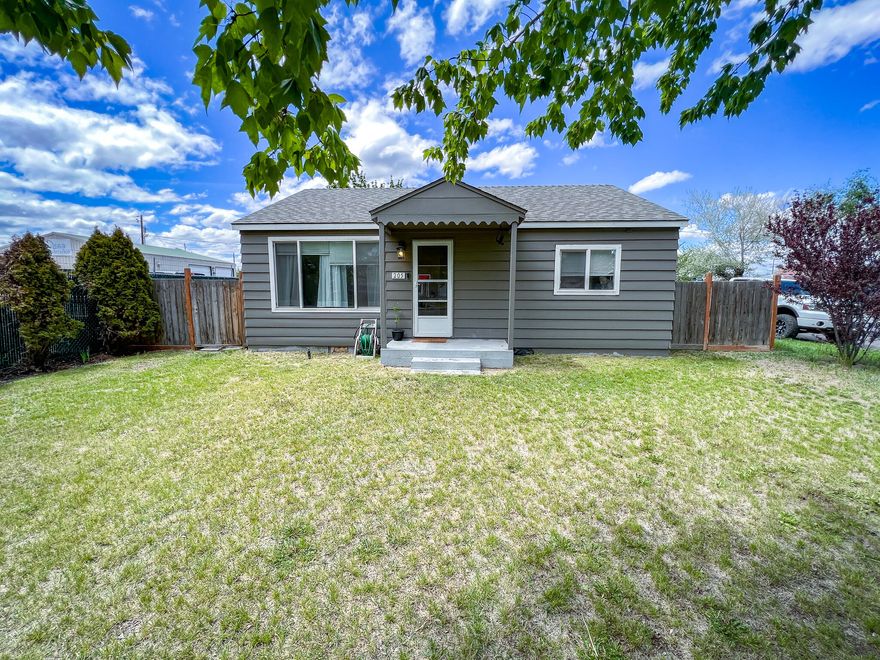 Welcome to your new home. This adorable 2 bed 1 bath cottage is move in ready. Located on a large corner lot with plenty of room for all your toys, build your shop in the fully fenced back yard. With the oversized mud/laundry room, update roof, flooring and water heater this cottage has it all. Schedule your appointment today!