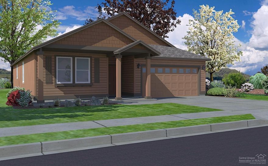 Nestled in the gateway of the Cascades, this 1800 sq ft single level home provides low maintenance living in a beautifully kempt community in the gateway to the cascades. Tall vaulted ceilings and open floor concept connects you and your loved ones through the living room, dining room, and beautifully designed kitchen. Your covered patio faces out to the privacy of the National Forest and peaceful place amongst the pines. <div><br></div><div>Adjacent to Deschutes National Forest, full double wall construction, AC/Heat Pump, <b>laminate floors, hardwood cabinets, quartz countertops, added beverage bar and wine fridge</b>, huge walk in closet, dual vanity, walk in pantry, beautiful selections, and much more!</div>