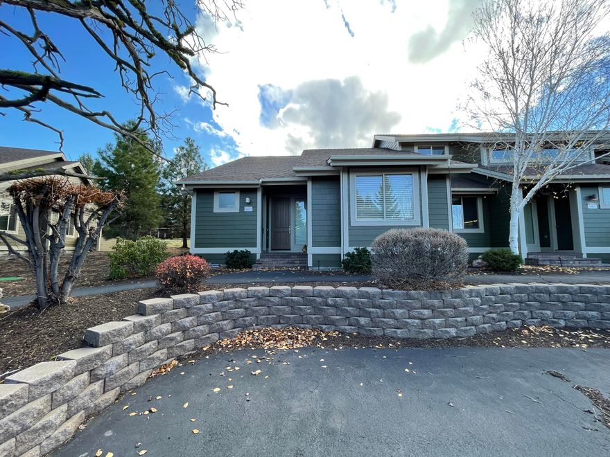 Tastefully furnished, turn-key, 2 bedroom Creekside Townhome located within a short walk to the Lakeside Recreation Center to easily take the kids or grandkids to play in the pool and splash area during the warm summer months.  Join your friends at the Pickleball courts for some friendly competition.  This home is in great condition as it's been used as a second home for the past 10 years.  Never rented during that time.  The back patio abuts the Open Space with native trees for privacy and summer shade.  What you see is pretty much what you get when you purchase this home.  All decorations and kitchen ware stay.  It is possible to own this home before Thanksgiving and be able to spend the holiday enjoying your new home in Eagle Crest Resort.