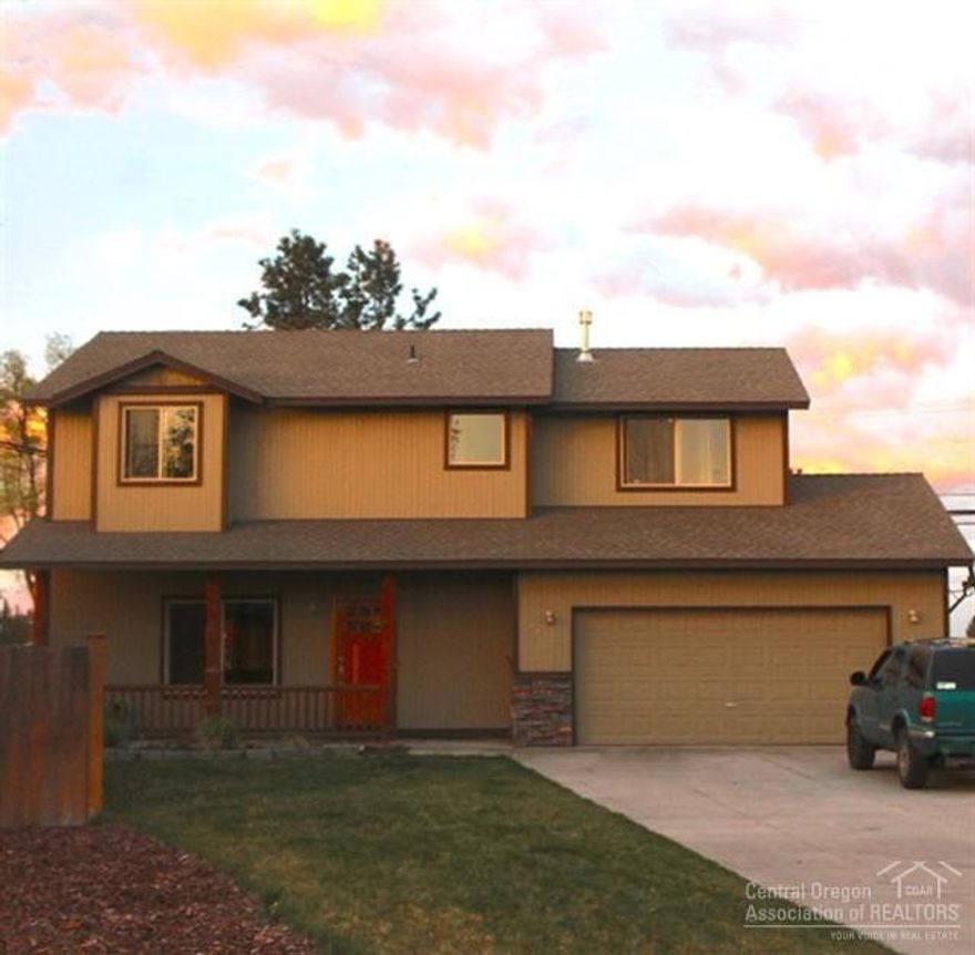 You won't believe the value in this tastefully updated newer home located in a desirable location featuring 2nd story Mt. Bachelor views. Inside you'll find new solid granite countertops throughout, nearly new LG stainless steel appliances, cozy gas fireplace, and an inviting Great Room layout perfect for entertaining. Enjoy Summer on the deck with the fully fenced back yard. Inviting front porch out front with an oversized driveway offering plenty of off-street parking.