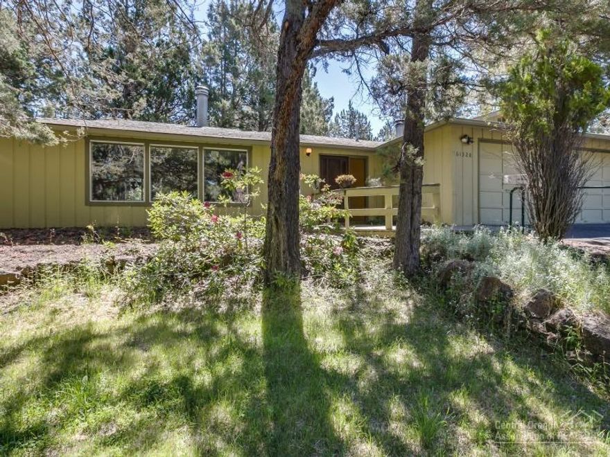 Single level home situated in a park like setting in Tillicum Village on a quiet cul-de-sac. This three bedroom, two bath home has a large living room with rock fire place, dining area, eat in kitchen with gas stove, large utility room, over sized garage and master bedroom with ensuite. Updates include: newer hot water heater, carpet, laminate floors and interior paint. This home is ready for you to make it your own. Property has a large shed and extra parking.