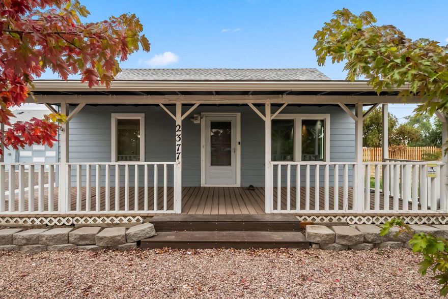 Charming 1946 ranch on a 0.46-acre corner lot with irrigation rights, fresh paint, and tons of potential! This 3-bed, 1-bath home offers 1,496 sq ft of living space plus 700+ sq ft of bonus areas ideal for hobbies, crafts, or a future shop. Classic mid-century details include large windows, a welcoming front porch, and a cozy brick decor. The kitchen is open and functional, ready for your updates. Enjoy a fully accessible yard with room for gardening, RV parking, or expansion. Pre-list inspection done for peace of mind. Just minutes from downtown Prineville, this home is perfect for a local buyer seeking space, charm, and equity-building opportunity. Bonus: huge utility room and ample storage!