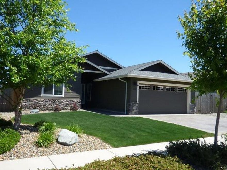 If you are looking for quality in every detail, it can be found in this Kirk Chapman built home. Built in late 2015, this 3 bdrm, 2 bath, split floor plan, 1552 sf home has many upgrades throughout. The counters are granite slab throughout the home, hickory cabinets for a beautifully finished touch and a nice pantry. Wood flooring in every room, with vinyl in the bathrooms. Vaulted ceiling in an open floor plan. Bonus room that can be used as formal dining room or office/den. There is a fully fenced beautifully landscaped back yard, complete with a Hotsprings Envoy hot tub that seats 5; purchased new in June of 2017. There is a large patio that has morning sun and evening shade. RV parking is a great addition to this gem. This home is being sold with all appliances included, as well as the above mentioned hot tub. This is an immaculate home with a desirable floor plan in a great neighborhood, including District 7 schools. Don't miss this beautifully maintained home, Call today!