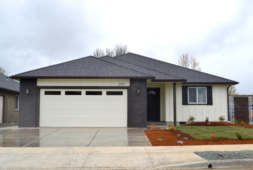 Upgraded quality new custom home in a great neighborhood of new homes.  This not your typical tract house. Waterproof heavy grade laminate floors or tiles throughout are tougher than hardwood. Granite counters and stainless appliances, gas fireplace with stone facing and a large great room with vaulted ceilings. make this a very livable home. The finish work is superb with fixture framed windows throughout and tall baseboards in every room. Set up for work from home and with many energy efficient features and smart home technology this property is fully fenced and landscaped and sitting on a quiet street on the edge of town with great schools and neighborhood amenities. What more could you ask for? How about an extended new home builder warranty! We have more including some with exceptionally large lots.