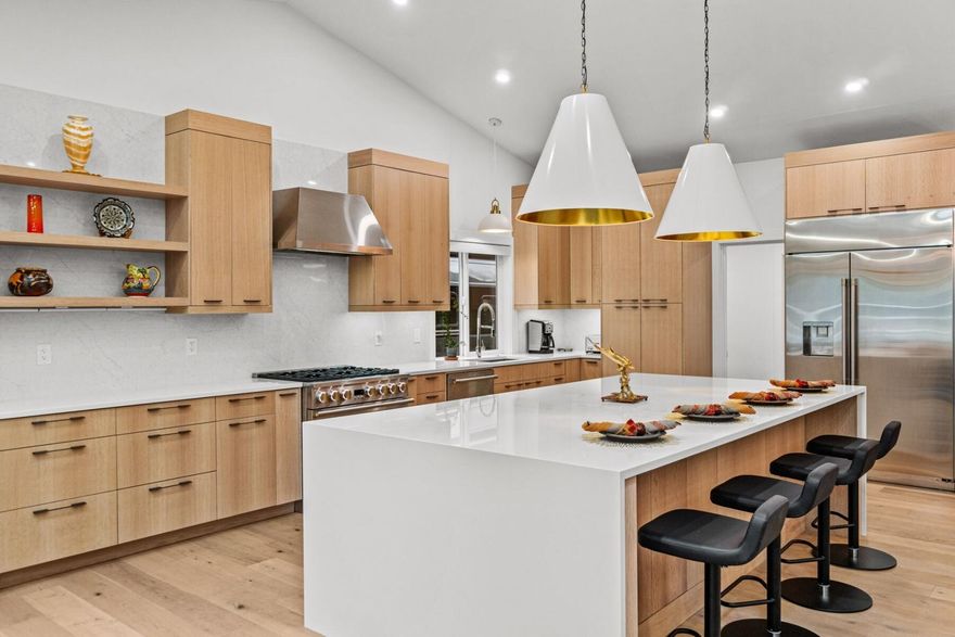 Experience the epitome of comfortable, stylish, low-maintenance living at 2639 NW Nordic in Bend's coveted Westside. This meticulously maintained home offers a rare blend of space, flexibility, and modern amenities. With three bedrooms, two and one half baths, and a private cottage, it accommodates various lifestyle needs. The gourmet kitchen, with industrial-grade appliances and a quartz island, is perfect for cooking and entertaining. Retreat to the luxurious master suite with a soaking tub and dreamy bath. Step into the cedar fenced yard, complete with RV storage and 50 AMP facilities. Hunter Douglas electric window coverings,
enhanced lighting, and utility upgrades add convenience and elegance. Exterior upgrades include security features and a jacuzzi. Located in Bend's Westside, enjoy easy access to amenities while relishing privacy.