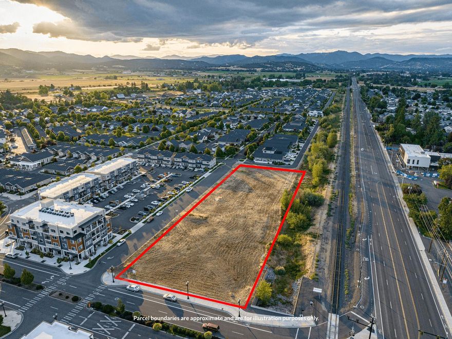 0 Boulder Ridge Street presents a compelling opportunity to control the last commercial development site in the extremely desirable Twin Creeks neighborhood. The property itself consists of one parcel with level topography, approximately 1.78-acres in size, zoned Employment Commercial. Sited within easy walking distance to everything Twin Creeks has to offer, the subject property is the last parcel in Twin Creeks that would allow a true commercial use. The site lends itself well to medical office, mixed-use, restaurant, entertainment/light retail, or similar uses. The subject property is walking distance to 650+ existing single-family homes and 650+ existing and future multifamily/senior units within Twin Creeks proper. Overall, 0 Boulder Ridge Street is an attractive opportunity to unlock significant value from both an extremely desirable neighborhood and the proven, stable sub-market of Central Point.