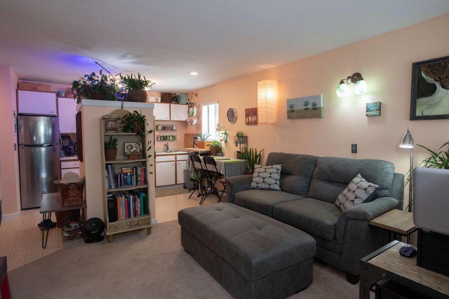 Desirable downstairs one bedroom Powder Village Condominium. The $328 per month HOA fee includes maintaining the swimming pool and hot tub, as well as water, sewer, garbage, the outside maintenance, and snow removal. Be near Sunriver, and enjoy all the Resort has to offer! Furnishings negotiable outside of Escrow.