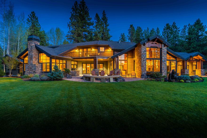 Stunning NW Craftsman-style, built by Norman Building & Design.  Breathtaking views of several peaks in the Cascades including Three Finger Jack.  Offering 5 bedrooms, 5 1/2 baths, 4 private masters. Bath feature include some marble counter-tops, full tiled walk-in showers, heated stone flooring and custom cabinetry.  Enjoy the ultimate chef's kitchen and open entertaining floor plan.  Commercial grade Wolf 6 burner cook-top with grill, 2 ovens with separate warming oven, wine fridge.  2 dishwashers and a SubZero refrigerator with matching cabinetry fronts on all three.  From the kitchen, walk directly out to your heated covered patio with granite surround, top-of-the-line Barbecue, perfect for all seasons.  Gather around your customer stone-surround propane fire pit to enjoy the spectacular mountain and meadow views regularly visited by elk, deer and horses.  Home full of top of the line quality custom furniture. Move right in and start to enjoy all BBR has to offer.