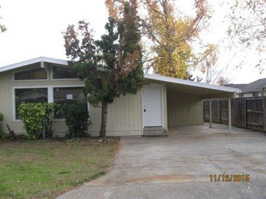 Great SW location, large city lot with fully fenced backyard. Home features vaulted ceilings with wooden beams in living room, wood burning fireplace, dining area has new slider to backyard, fresh interior and exterior paint, new carpet and vinyl, new tub/shower enclosure in hall bath and new shower stall in master bath. Master bedroom features a new slider to backyard patio. New wall oven and dishwasher complete the kitchen. New hot water heater and vinyl in laundry room. Roof and gutter repairs as well as pest and dry rot repairs have all been completed by seller. Home also features all new bedroom doors/closet doors and man doors to laundry and carport area. Not much left to do here! Seller offers owner occupied buyer a credit up to $500 for home warranty of buyer choice. At this amazing price she won't be on the market long!