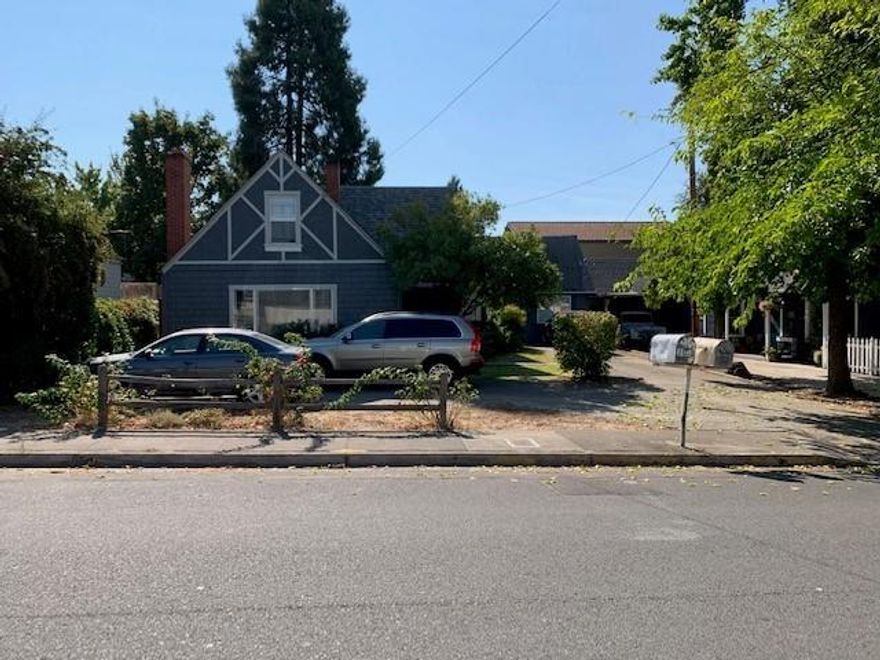 Great Eastside Investment property. Original home built in  1927, has 1 bedroom downstairs and 2 up. Back unit remodeled in 1990. Sold AS-IS.