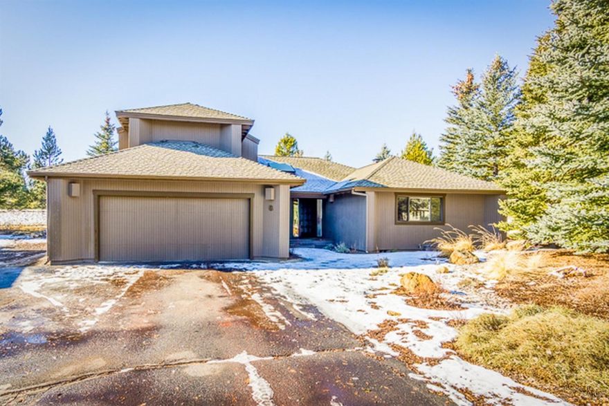 Don't miss this gem! Enjoy all Sunriver has to offer from this gorgeous home tucked along the fairway of the Woodlands golf course. Completely remodeled in 2014 and sold furnished, this home leaves you with nothing to do but relax and plan your next visit to Sunriver! Open Great room design with cedar lined walls and ceilings create a rustic yet elegant feel throughout. Large deck is perfect for outdoor living, plus upper deck enjoys sweeping views of the golf course. Must see this home to appreciate the setting and contemporary updates throughout!