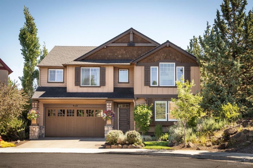 Astounding, jaw-dropping, home that has it all! Re-modeled with premier selections to create cozy farmhouse feel. Premier location on a private large lot that corners 11 acres of ASI in desirable Lava Ridges. Flooded with natural light, this home boasts an elegant entryway inviting you to the formal dining area, expansive chef's kitchen, 2-story great room that look out to the customized backyard. This three-story home offers a total of 5 bedrooms and 3.5 baths. The spacious third story has a bedroom, full bath,and large sitting area for those who love host guests. The neighborhood was designed around the natural lava ridges to create an organic feel. This home also offers tasteful amenities such as, a community park, pool, maintained front yards, and close proximity to several schools. Please see the attached document to see the large list of home improvements.