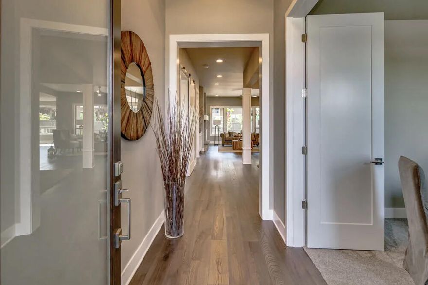 Treeline Lot 55. Brought to you by award winning builder Pahlisch Homes. The Bentley boasts 3 bedrooms + a generous bonus room, 3 baths and ample open space in the great room. High-end features like nine-foot ceilings, custom built-in cabinetry, engineered wood flooring in entry, great room and kitchen/dining room, quartz island and countertops with full height kitchen tile backsplash, Kitchen Aid Stainless-steel appliance package with gas range, walk-in shower with tile floor and tile surround (primary bedroom only), and smart home integrations. Come enjoy all the excitement that Bend's west side has to offer with shopping, eateries, recreational trails, Mt. Bachelor, and parks close by. Come live, play, and enjoy! Photos of similar home as this home is in construction.