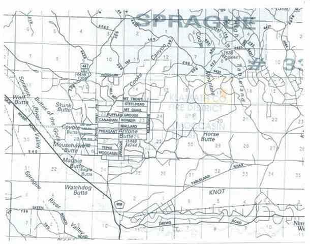 Sprague River - Land