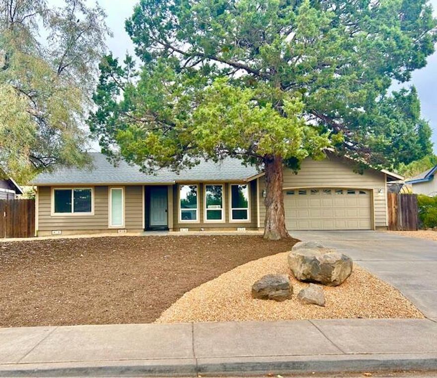 Beautifully maintained home in the desirable Arborwood neighborhood. The front yard features easy-care xeriscaping, offering curb appeal with minimal upkeep. Inside, recent updates include new flooring, window coverings, fresh interior paint, and sleek stainless steel appliances. The inviting floor plan seamlessly connects the kitchen, dining, and living areas, creating a bright, versatile space Ideal for everyday living or entertaining. With three bedrooms and two full bathrooms, the home combines comfort with functionality. Quality finishes throughout highlight its modern, refreshed feel. A spacious two-car garage and fully fenced backyard provide additional privacy and room to relax, garden, or host gatherings. Nestled on a quiet street with quick access to parks, shopping, schools, and medical facilities, this move in ready home blends convenience, style, and low-maintenance living.