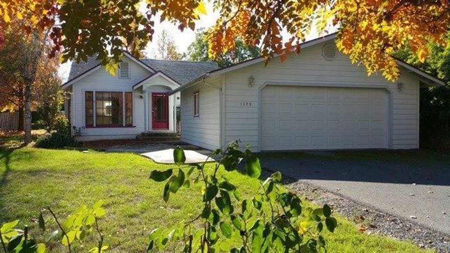 Adorable and ready for move in is this home right by the Famous Rogue River with park like settings around you. This home has a beautiful treed backyard, deck, two car garage with two doors! Nice large paved driveway for guests and minutes to the park and rogue river. Nice large open living room with fireplace, dining area and open kitchen and nice mountain views. Ready to move in? It's ready now and this cutie will not last long. All buyers to have proof of funds or pre-qualified to make offer. All information deemed accurate but not guaranteed and subject to change at anytime.