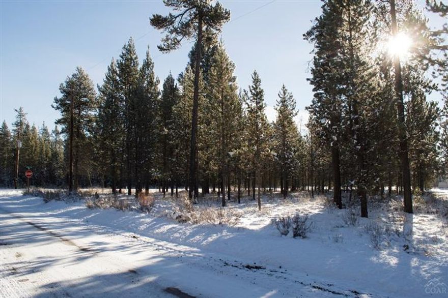 Buildable .45 Acre Corner lot in forested setting! Great location on paved road - 3 miles from Sunriver, 18 miles from Mt. Bachelor & high lakes. Neighborhood provides Deschutes River access, park & boat ramps.