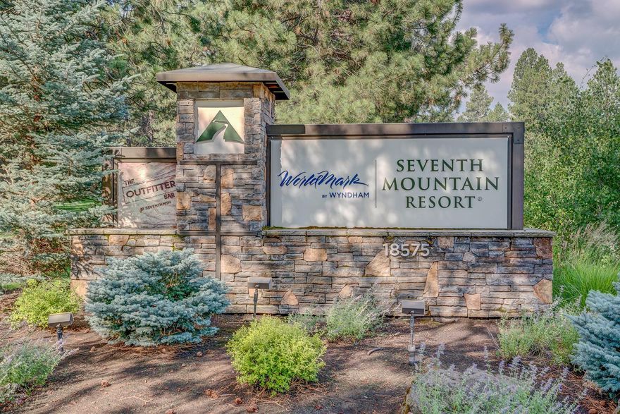 Walk out to the forest from this much desired ground floor unit and enjoy nature! Private patio area with outside storage. Nicely decorated with a 'rustic' theme. Sleeps four comfortably with a Murphy bed in the living area and a Queen bed in the attached Bedroom. There is also a living room pull-out couch where one can relax and enjoy the fireplace with a custom mantle. Wonderful forest views flow down the hill to a pond. This condo comes fully furnished and turn-key ready. Pets are welcome at this resort! The HOA fees are all inclusive: water, sewer, garbage, basic cable, phone, Wi-Fi, gas, electric, heating, cooling, exterior maintenance, security and landscaping. There are many amenities to be enjoyed: pickleball, tennis, sauna, pools, disc golf, mini golf, hot tubs, and winter ice skating, a fitness room, restaurant and a store. This unit has been a successful rental.