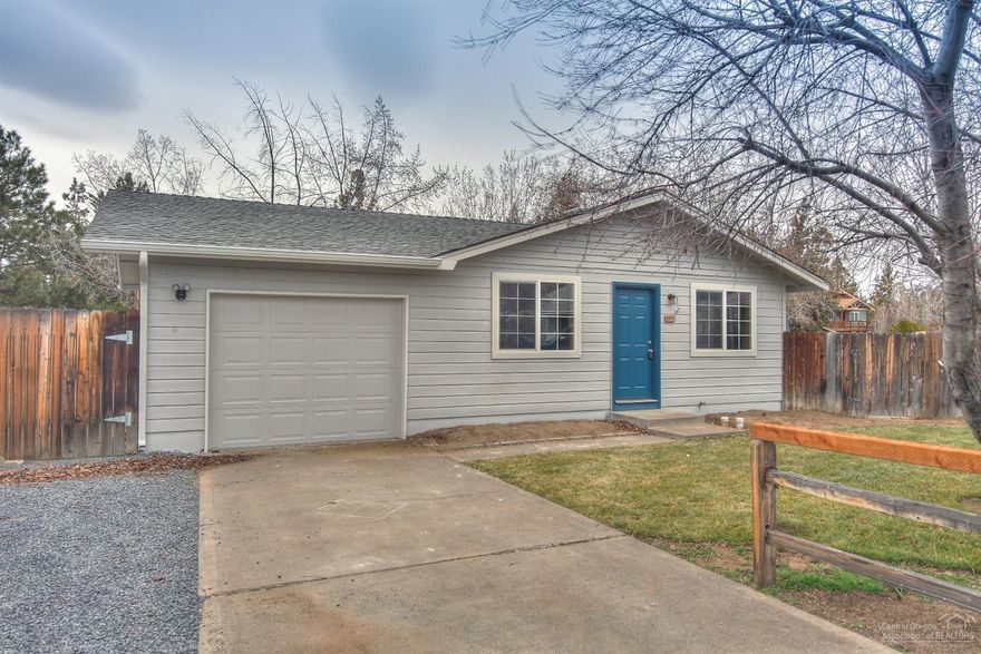 This home lives larger that it is. Newly remodeled home with room to expand. New kitchen and bath, new flooring, paint inside and out. All new appliances included. Located in a nice cul-de-sac in NE Bend.