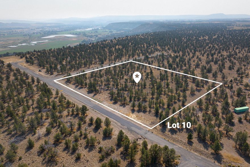 Welcome to Pinecrest Ridge - where wide open spaces meet endless possibilities! Located on the rim in beautiful Prineville, this brand new subdivision offers stunning 5.1 - 5.9-acre lots, plus one incredible 9.3-acre lot. Lot 10 is 5.7 acres and not located on the rim, but great views. All are septic-approved and ready for your dream home. Whether you've been craving extra elbow room, a spot for your livestock, or space to park all your toys - Pinecrest Ridge delivers. Here you'll find the perfect balance of privacy, views, and freedom to create the lifestyle you want. Build big, build bold, and bring whatever floats your boat - quite literally. Your dream property starts here. *Some photos include different lots. Please refer to the outlines for guidance. Plat Map available upon request.