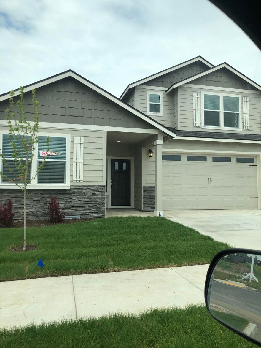 Beautiful home built in 2019. This is a 3 bedroom 3 bath home located in NW Redmond on a .16 corner lot. A beautiful and private junior suite and a fantastic office/ additional bedroom with double glass doors that would be perfect for office, den, or playroom as well! This is the perfect home for a large family! Walk in pantry is perfect size for those Costco trips, huge laundry room, breakfast bar, and a wine bar are all wonderful features of this incredible home. The stairs going up to the junior suite are a perfect design adding to the many customizations of this home! On the side of the house there is a dog run and the back of the house there is a fire pit area, a huge patio, and a sand area for the kids to play! All appliances included! Seller is offer a $5000 allowance for flooring!