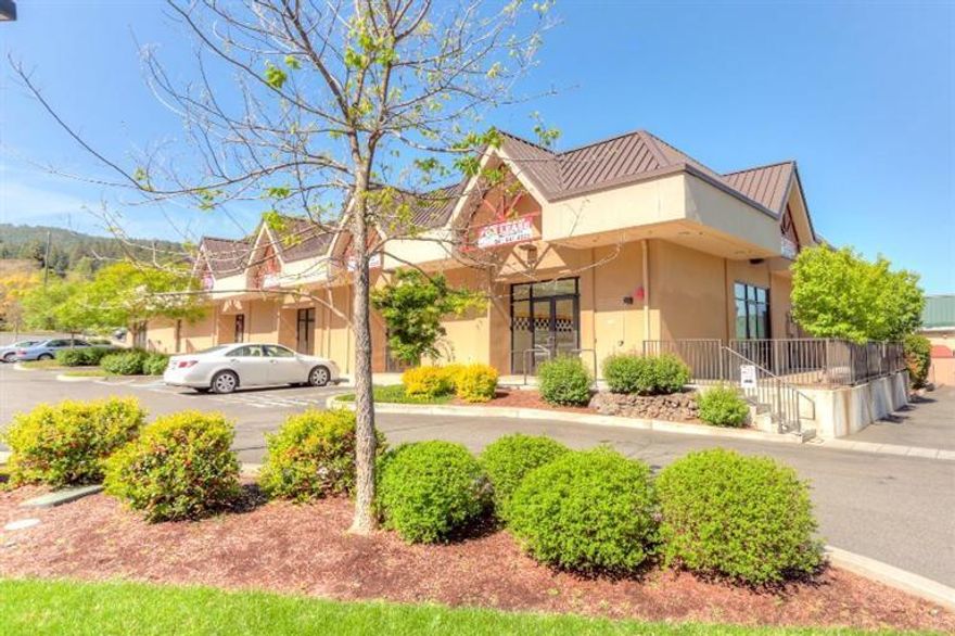 Fabulous location with lease space available in Walker Plaza. Excellent visibility in this high traffic shopping center. Located between two busy streets, Siskiyou Blvd and Ashland Street. This center would be an excellent location for a restaurant, retail or office environment. It provides ample off street parking with easy ingress and egress access to Walker Plaza. Ideally located across the street from Southern Oregon University and its new 700 bed dormitory complex. Units have vanilla finish and have been recently remodeled, it includes one bathroom and is ADA compliant. The first year lease rate starts at $1.00 per sq ft for the ground level 1809 sq ft plus triple net. The space includes a 480 ft mezzanine at no additional charge. Owner reserves the right to approve tenant and use.