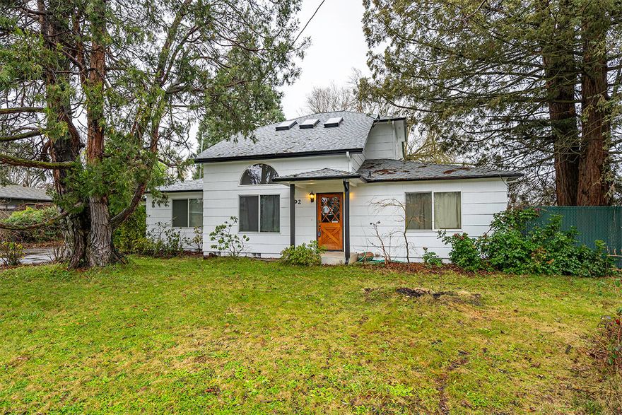 Located in SW Medford, in the USDA Lending Zone and close to shopping and restaurants. This two story home situated on .24 acres has 4 bedrooms, 3 baths, and an office / hobby room. The primary suite is located on the second floor, with French doors opening to a private sunset balcony. New exterior and interior paint, and new roof in 2023. The large back yard is perfect for gardening, gatherings, or just watching the sunset over the western hills. Plenty of extra storage for hobbies or projects.