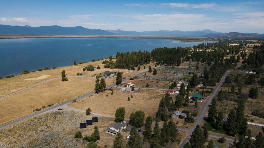 Stunning 1.83 acres close to the lake.  Great views of water and mountains from this large buildable corner lot.  Nearby access to boating, fishing and kayaking.  Close by Wood River, Williamson and Spring Creek offer lots of flatwater recreation.  Klamath Lake is on the flight path of the pacific northwest flight corridor for migratory waterfowl and offers some of the highest varieties of birds of any single location.  Come find out if this is where you want to make your next home.