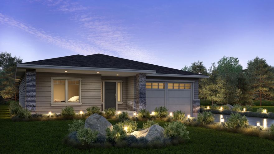 Looking for that perfect home on a big lot w/ a shop & views but near stores too?  Jackpot! Just built by Dunlap Fine Homes on the Bend side of Redmond w/Cascade Mtn Views. Spacious living both inside & out, w/plenty of room for entertaining. Vaulted Great Room plan w/open Kitchen, tons of cabinetry & prep space on the slab Quartz counters. Neat & tidy full height tiled back splash, SS appliances & farm sink. Living space offers a cozy corner Gas burning fireplace w/stylish accents & room for gathering. Desirable Master separation, walk in closet, step in shower, tiled floors & dual vanities. 2 additional guest rooms off the entry w/full bath. Laundry room w/storage & folding table too! Durable wood look laminate flooring, carpet in the bedrooms & tiled baths. Gas forced air, A/C & back patio. Double garage, gated RV parking, fully fenced, front landscaped w/auto sprinklers. 30x40 shop by Central Or Pole Buildings. 8 unique plans in this community - Photos of similar plan. Don't miss!