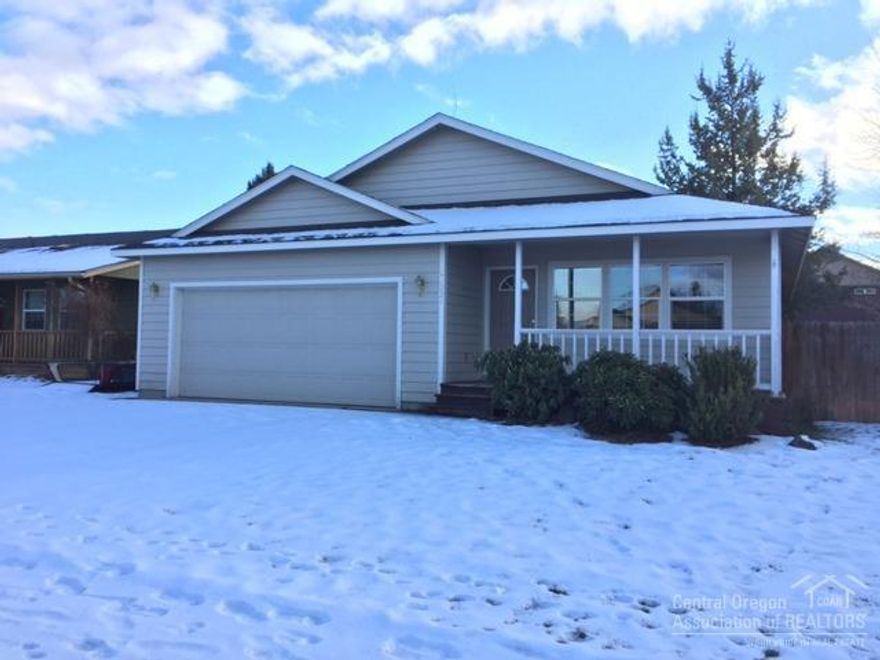 Lovely on level home in popular Sunpointe neighborhood. New interior paint, wood floors and carpet. Kitchen with upgraded cabinets, eating bar and brand new sink. Large deck off of the master. Forced air gas hear with Central A/C. Generous fenced yard with underground sprinklers front and back. This home has it all.