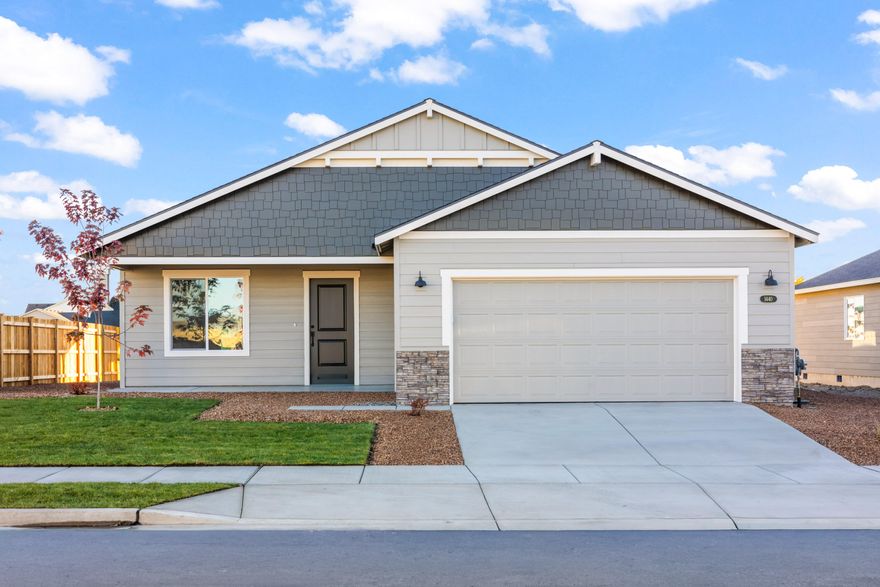 Welcome to the Charlotte floor plan, built by award winning builder, MonteVista Homes! This home offers a beautiful open floor plan with easy flow through the kitchen, dining and living rooms. Complete with 4 bedrooms and 2 bathrooms within 1701 SF. Enjoy the quartz countertops in the kitchen and bathrooms, vaulted ceiling, 2 car attached garage. Home backs to community park! EST. Completion: Mid November. Home has AC and backyard landscaping included!! Please reach out to listing agent about Builder Incentives.