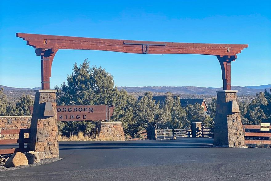 Beautiful 5-acre lot in one of Prineville's nicest gated communities: Longhorn Ridge. Lot 24, situated in the first phase, is nicely placed on the edge of a cul-de-sac and backs up to BLM land, making this 5-acre parcel feel even larger and more private. There are some views of the reservoir from the back of the lot. Septic and Well feasibilities were done when purchased over 10 years ago. All utilities are to the lot at the street. Longhorn Ridge is a beautiful, gated community featuring large lots and beautiful views. You are minutes to town, the reservoir, or the Ochoco mountains. Build your forever home or a vacation home to enjoy the sunshine, quiet and serenity.