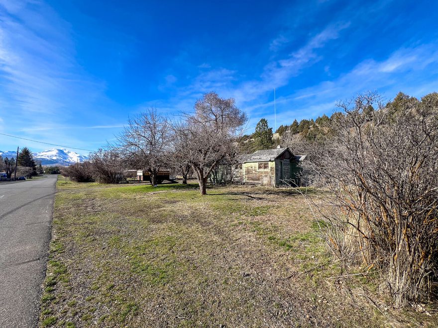 Are you searching for a lot in Prairie City to build your dream home or place a manufactured home? Look no further! This .29-acre lot features Dixie Creek flowing behind it. The land is flat, with city water and sewer hookups, along with power. Please note that the existing home on the property is a teardown. Additionally, there is a shop located behind the house, complete with concrete floors and a lean-to attached at the back. Keep in mind that the property is situated within a flood plain.