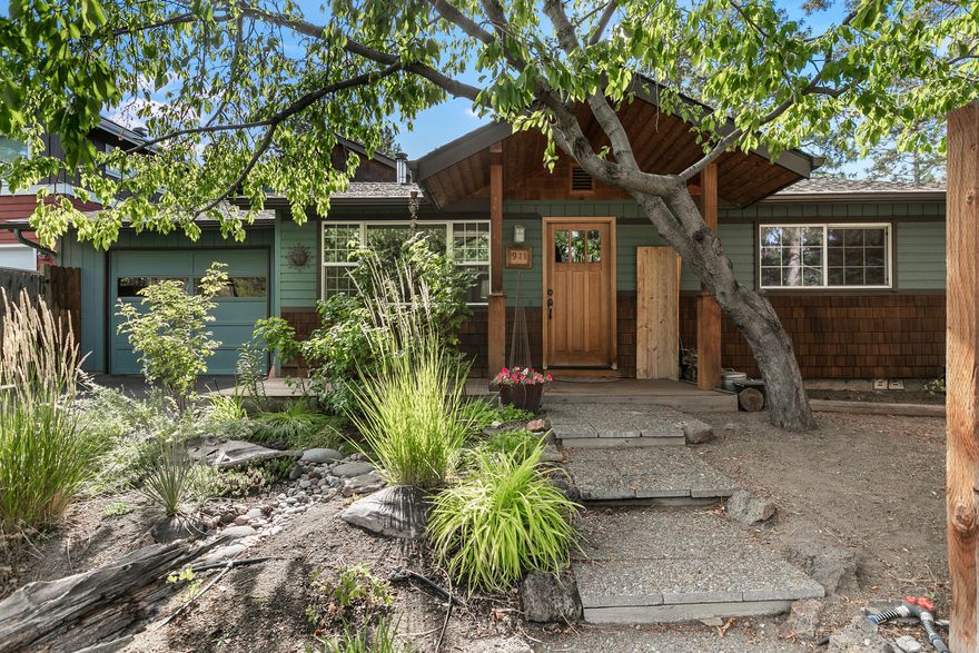 Very private and cozy home situated on a quiet and discreet cul-de-sac in the center of Bend. Shop and dine along on the Deschutes River before walking to the Les Schwab Amphitheater for an outstanding concert or Bend Brewfest!  Easy bike ride to Downtown with so many events including First Friday Art Walks, Munch & Music free concerts at Drake Park and the Bend Fall Festival.  Just 2 blocks to Bend Elks baseball! Mt. Bachelor and the High Lakes Hwy 20 mins. The main part of the home is the original 2 bd/1ba 1152 SF, shown as the first floor with 3 year old wood stove. The addition of 320 SF includes a full bath, sunroom with propane stove and loft that is currently the primary bedroom. Large deck with secluded outdoor living space and well established landscaping for your enjoyment and comfort. Property may be eligible for Short Term Rental and is zoned RM. For more info on Opportunity Zones: https://www.bendoregon.gov/government/departments/economic-development/opportunity-zon